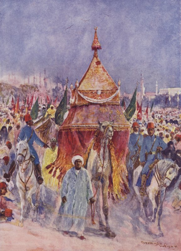 Processionen af Mahmal af Henry Charles Seppings Wright