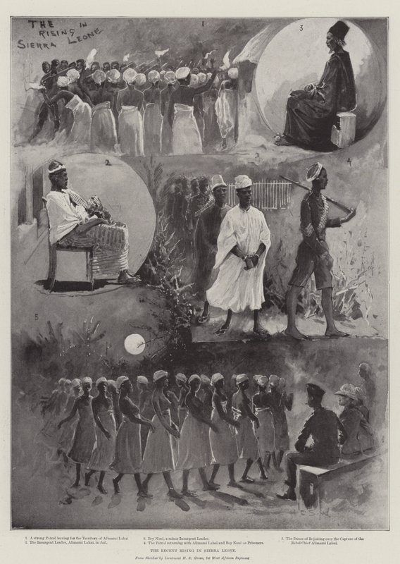 Den seneste opstandelse i Sierra Leone af Henry Charles Seppings Wright