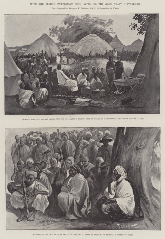 Med den britiske ekspedition fra Accra til Gold Coast Hinterland af Henry Charles Seppings Wright