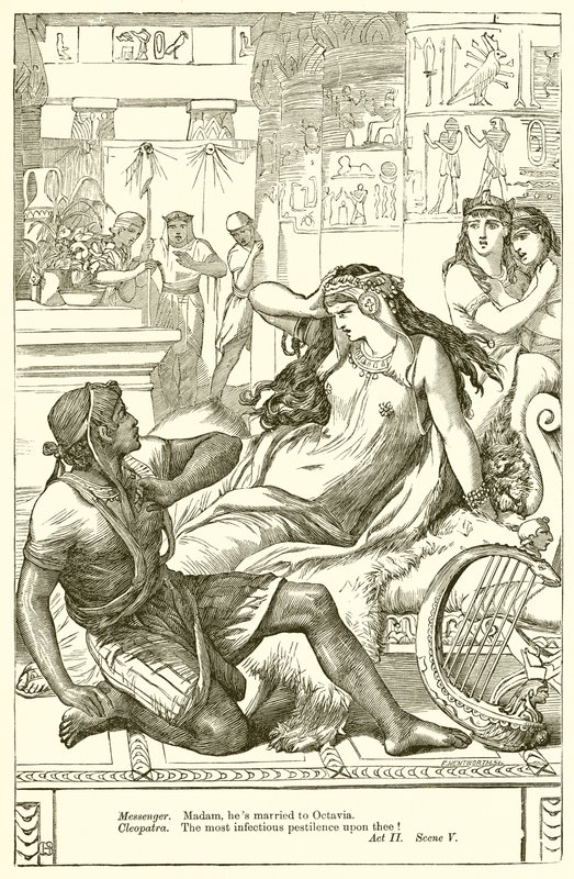 Antony og Cleopatra af Henry Courtney Selous