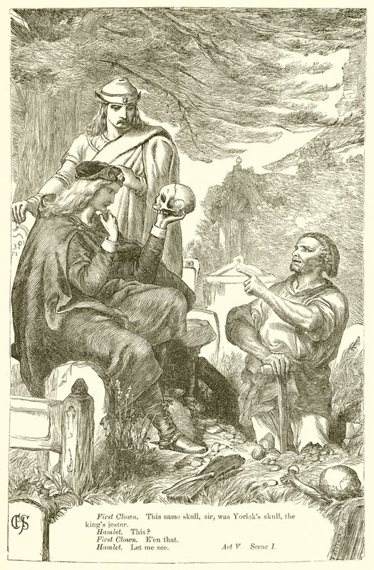 Hamlet af Henry Courtney Selous