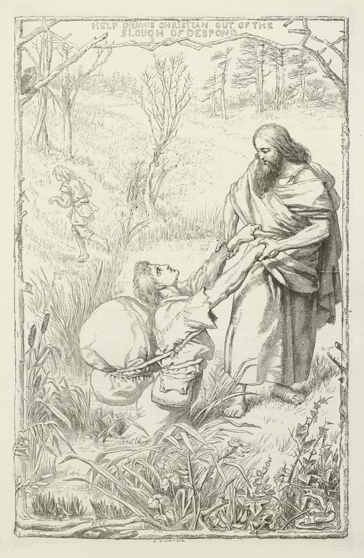 Illustration til The Pilgrim