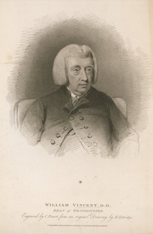 William Vincent, DD, dekan for Westminster af Henry Edridge