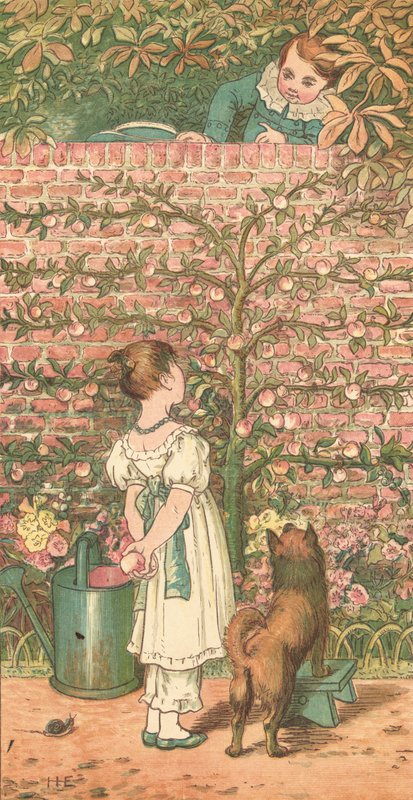 Snakative mennesker (farve litho) af Henry Hetherington Emmerson