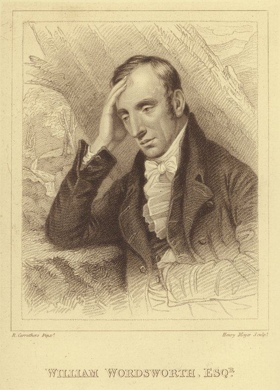 Portræt af William Wordsworth af Henry Hoppner after Meyer
