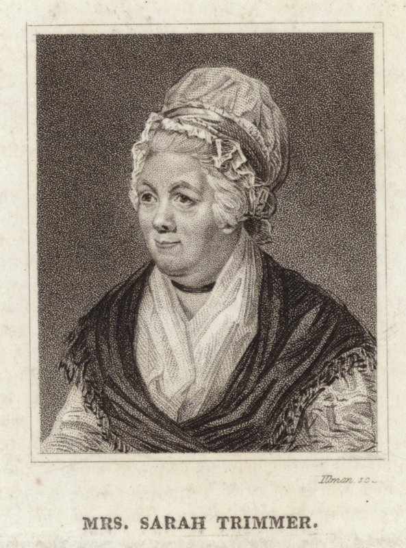 Portræt af Sarah Trimmer af Henry Howard