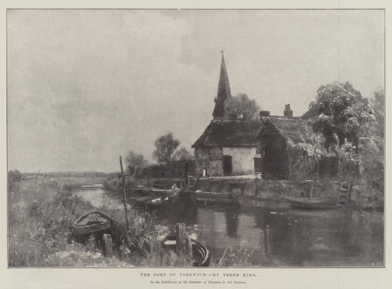 Fordwich havn af Henry John Yeend King