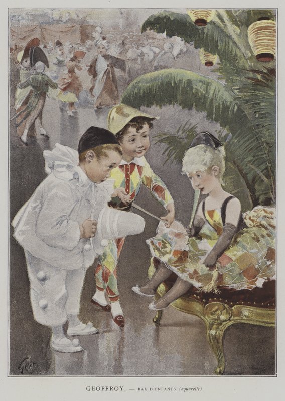 Bal dEnfants (Børnebal) af Henri Jules Jean Geoffroy