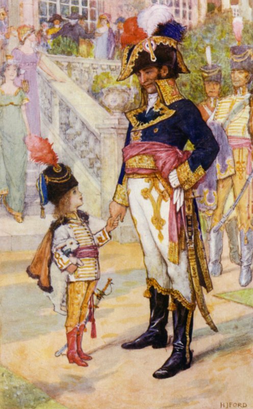 Udover den hvide kanin beundrede Aurore meget general Murat af Henry Justice Ford