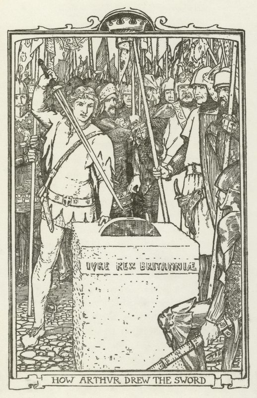 Hvordan Arthur trak sværdet af Henry Justice Ford