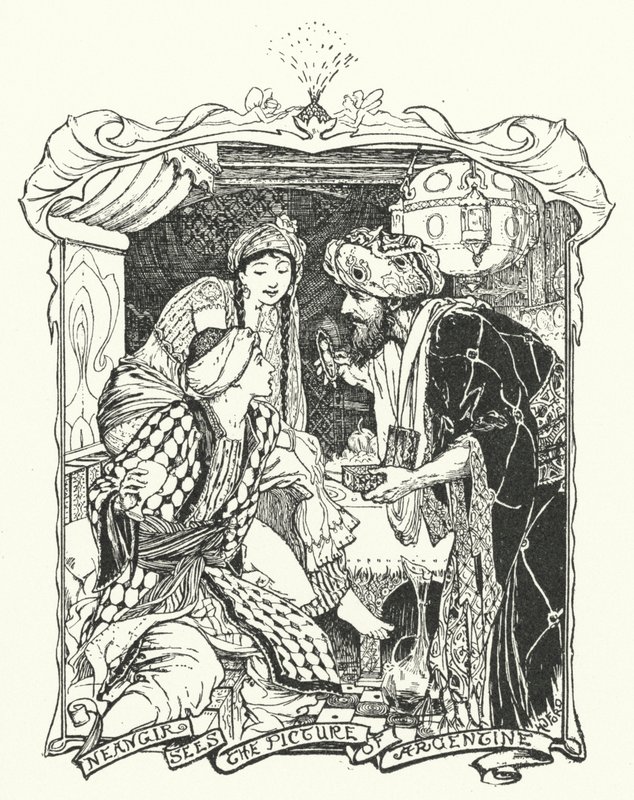 Neangir ser billedet af argentinsk (gravering) af Henry Justice Ford