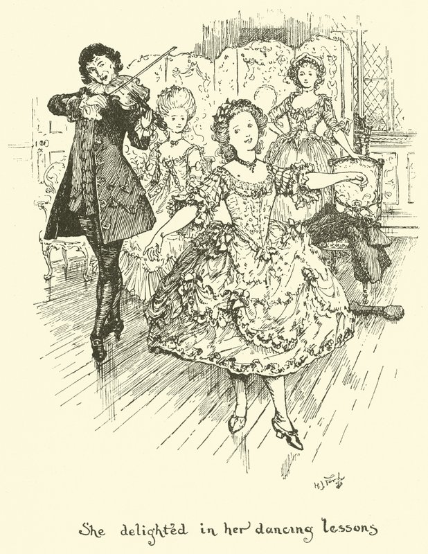 Hun glædede sig over sine dansetimer af Henry Justice Ford