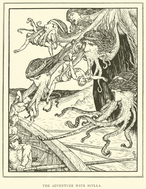 Eventyret med Scylla af Henry Justice Ford