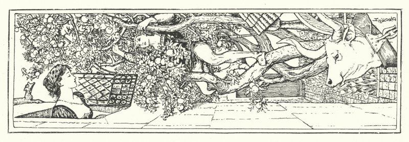 Buk Ettemsuchs datter (gravering) af Henry Justice Ford