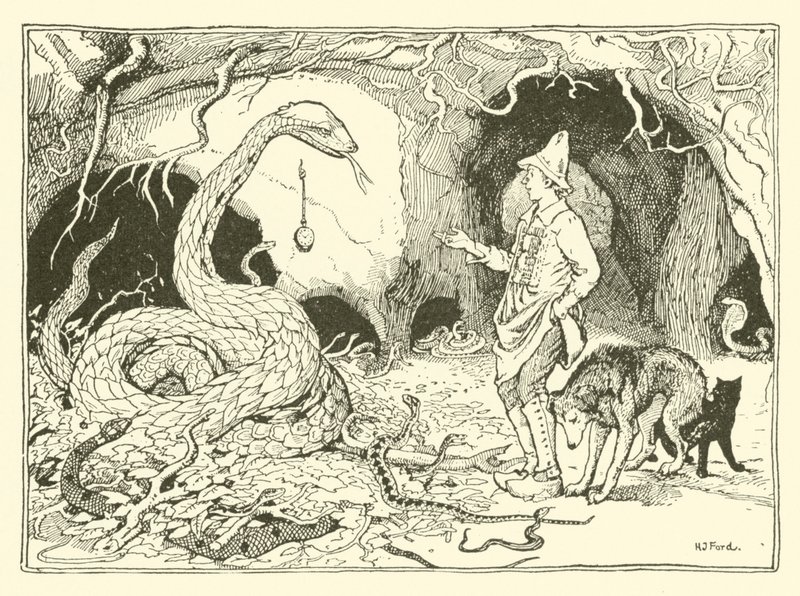The Enchanted Watch (gravering) af Henry Justice Ford