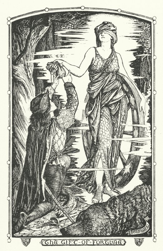 The Gift of Fortune (gravering) af Henry Justice Ford