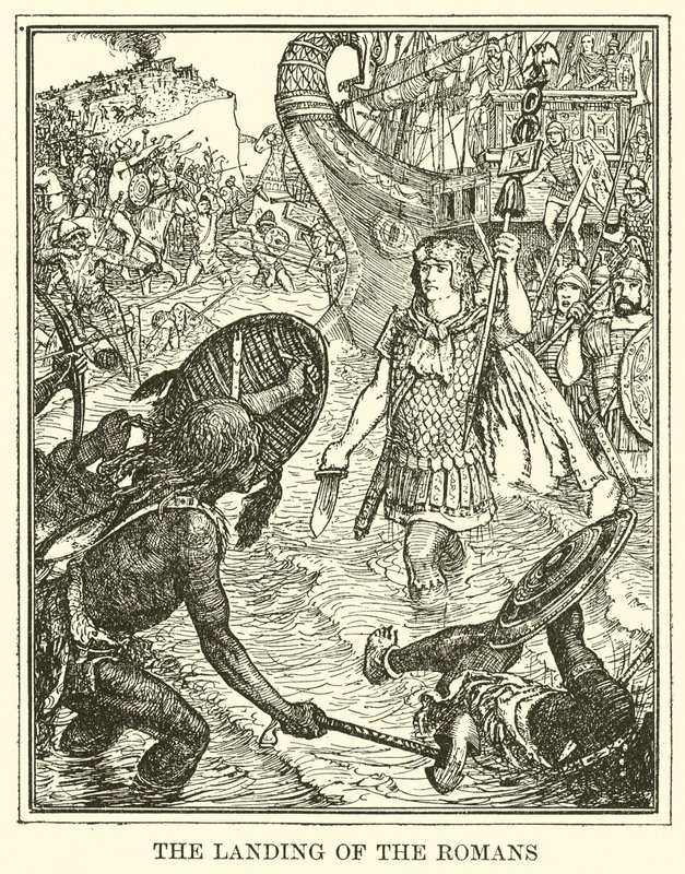 Romernes landgang af Henry Justice Ford