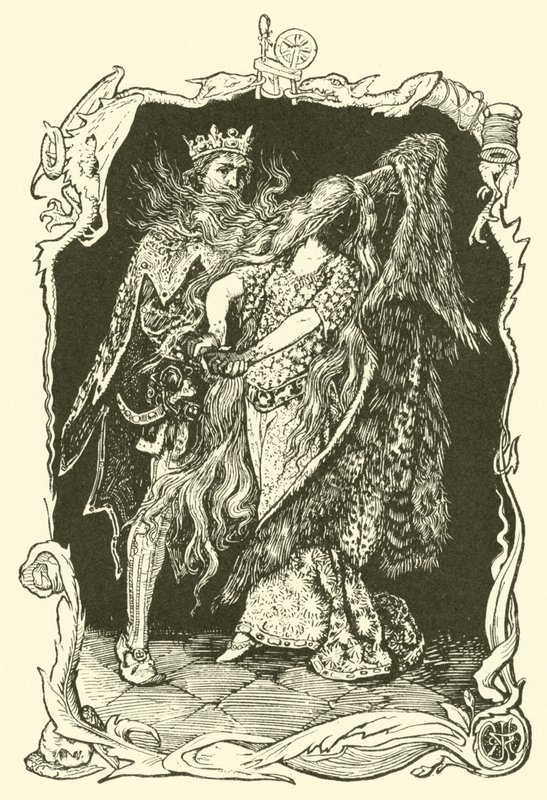 Det mangepelsede væsen (gravering) af Henry Justice Ford