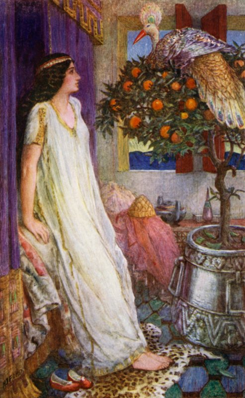 Prinsessen af Babylon og føniks af Henry Justice Ford