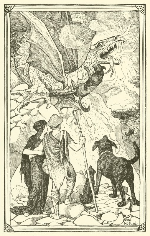 De tre hunde (gravering) af Henry Justice Ford