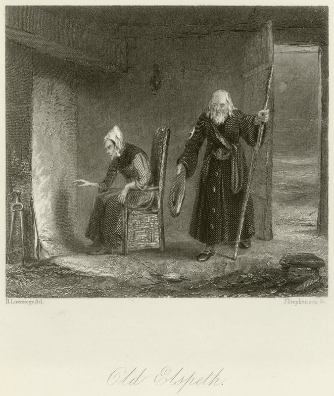 Gamle Elspeth af Henry Liverseege