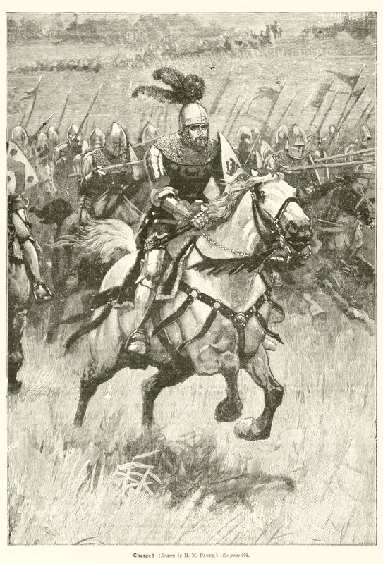 Oplade! (gravering) af Henry Marriott (after) Paget