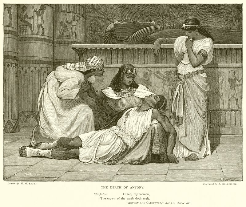 Antony og Cleopatra af Henry Marriott Paget
