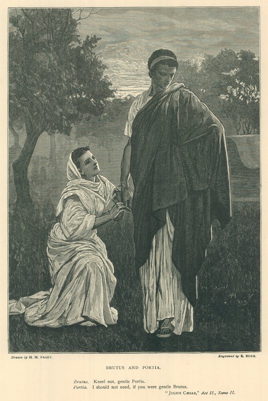 Illustration til Julius Caesar af Henry Marriott Paget