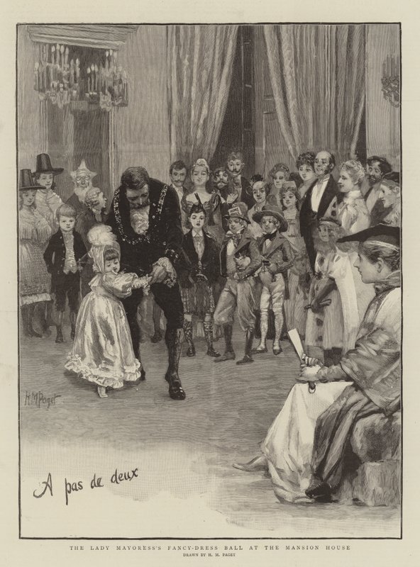 Borgmesterindeballet på palæet af Henry Marriott Paget
