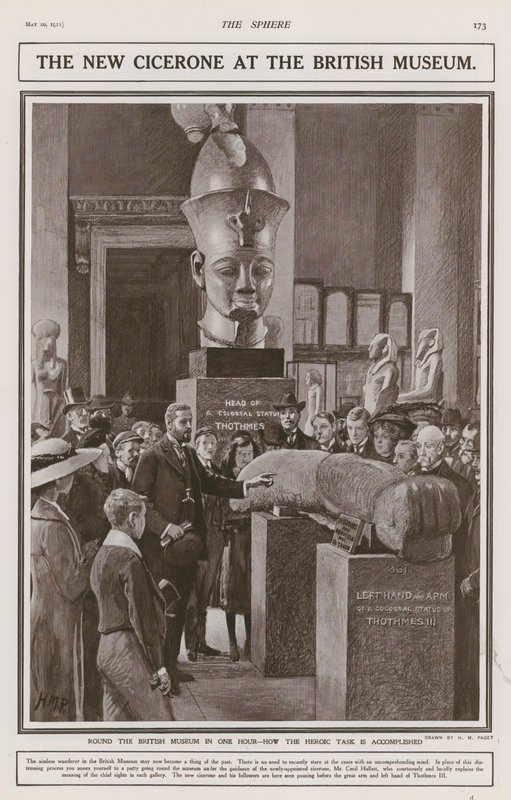 Den nye Cicerone på British Museum af Henry Marriott Paget