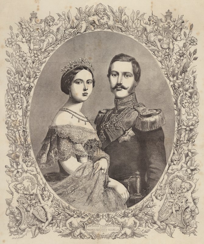 Victoria, Prinsesse Royal af England, Prins Friedrich Wilhelm af Preussen af Henry Noel Humphreys