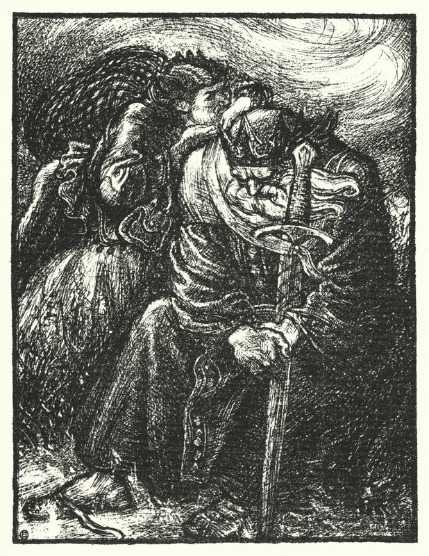 Shakespeares sang: "Nåren vil blive, og lad den kloge mand flyve" af Henry Ospovat