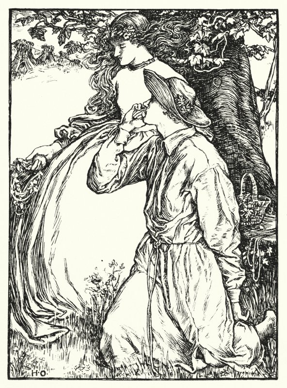 Shakespeares sonetter, Sonnet XCI (litho) af Henry Ospovat