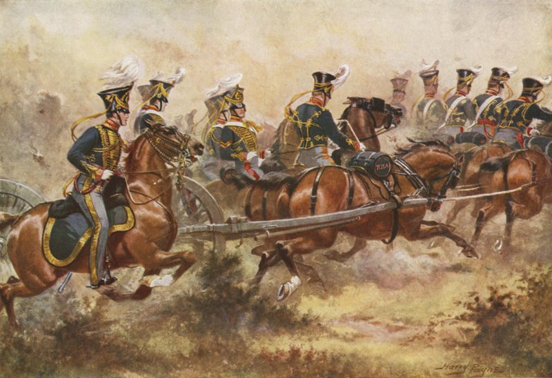 Royal Horse Artillery, c1832 af Henry Payne