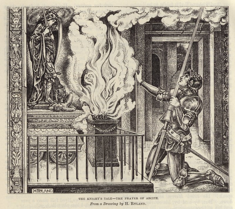Ridderens fortælling af Henry Ryland