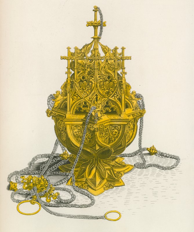 Et røgelseskar, ca 1470 af Henry Shaw