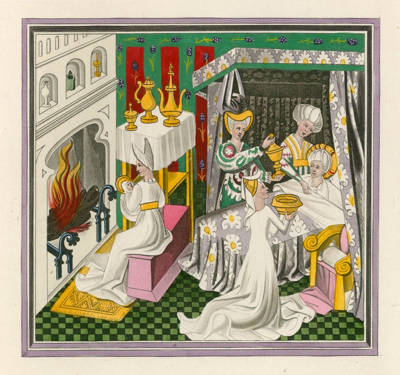 Fødsel af St Edmund, 1433 af Henry Shaw