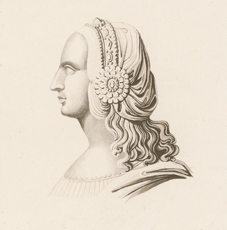 Hovedkjole II, begyndelsen af 1500-tallet af Henry Shaw