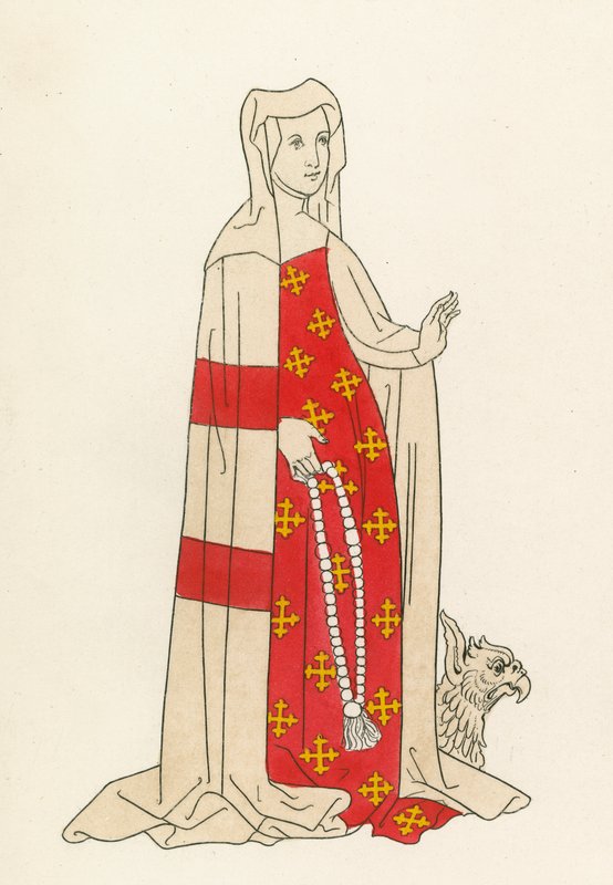 Isabella, hustru til William Beauchamp, 1483-85 af Henry Shaw
