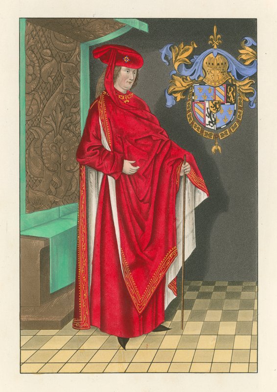Philip, hertug af Bourgogne, ca 1460 af Henry Shaw