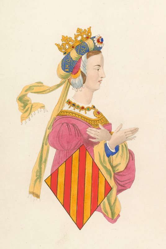 Dronning Leonora af Aragon af Henry Shaw