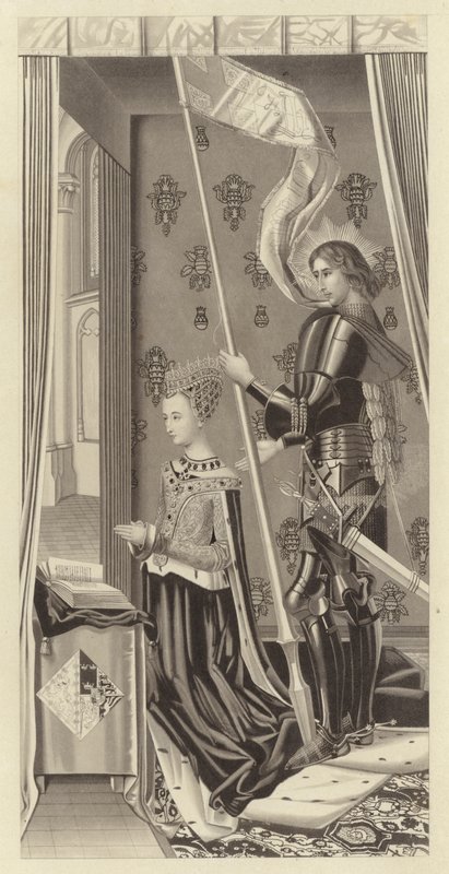 Dronning Margaret af Skotland, omkring 1483 af Henry Shaw