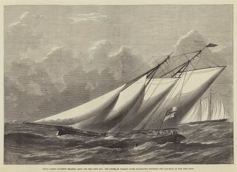 Royal Yacht Squadron Regatta, Race for Town Cup, Prinsen af Wales