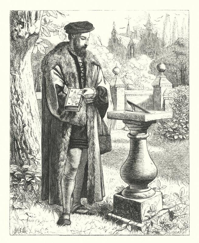 A Quiet Mind (gravering) af Henry Stacey (after) Marks