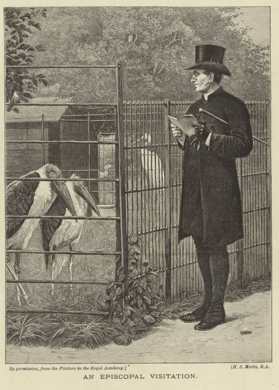 Et bispevisitation af Henry Stacey Marks