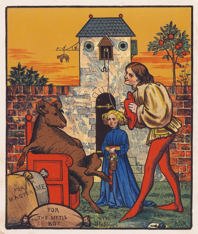 Bah, Bah, Black Sheep (farvelitografi) af Henry Stacy (after) Marks