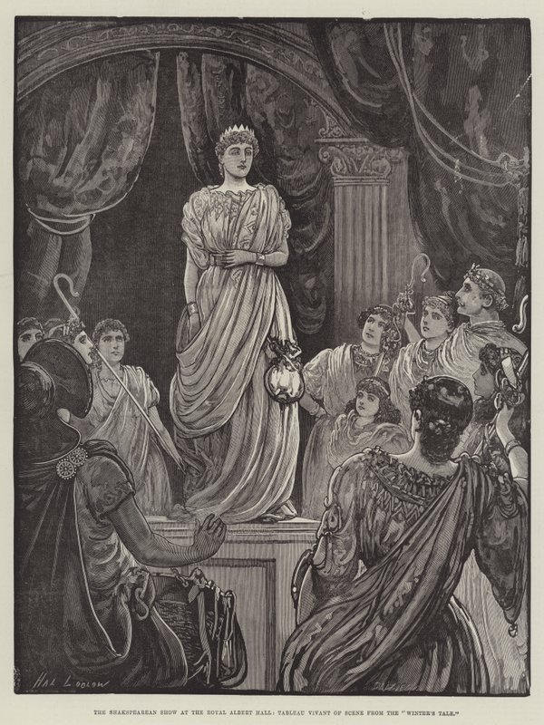 Shakespeare-showet i Royal Albert Hall, Tableau Vivant of Scene from the Winter