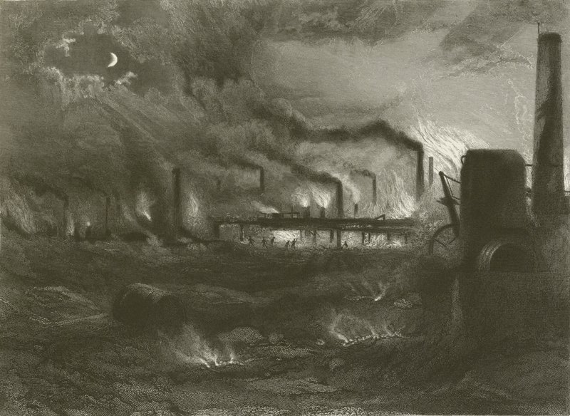 The Black Country, nær Bilston af Henry Warren