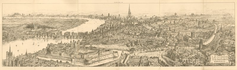 Et billede af London på kong Henrik VIII