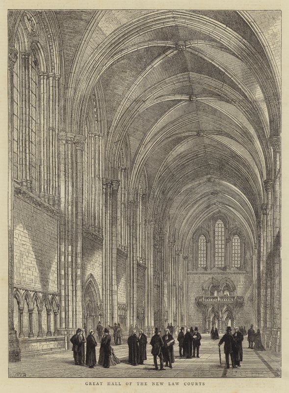 Store Sal for de nye retsinstanser af Henry William Brewer
